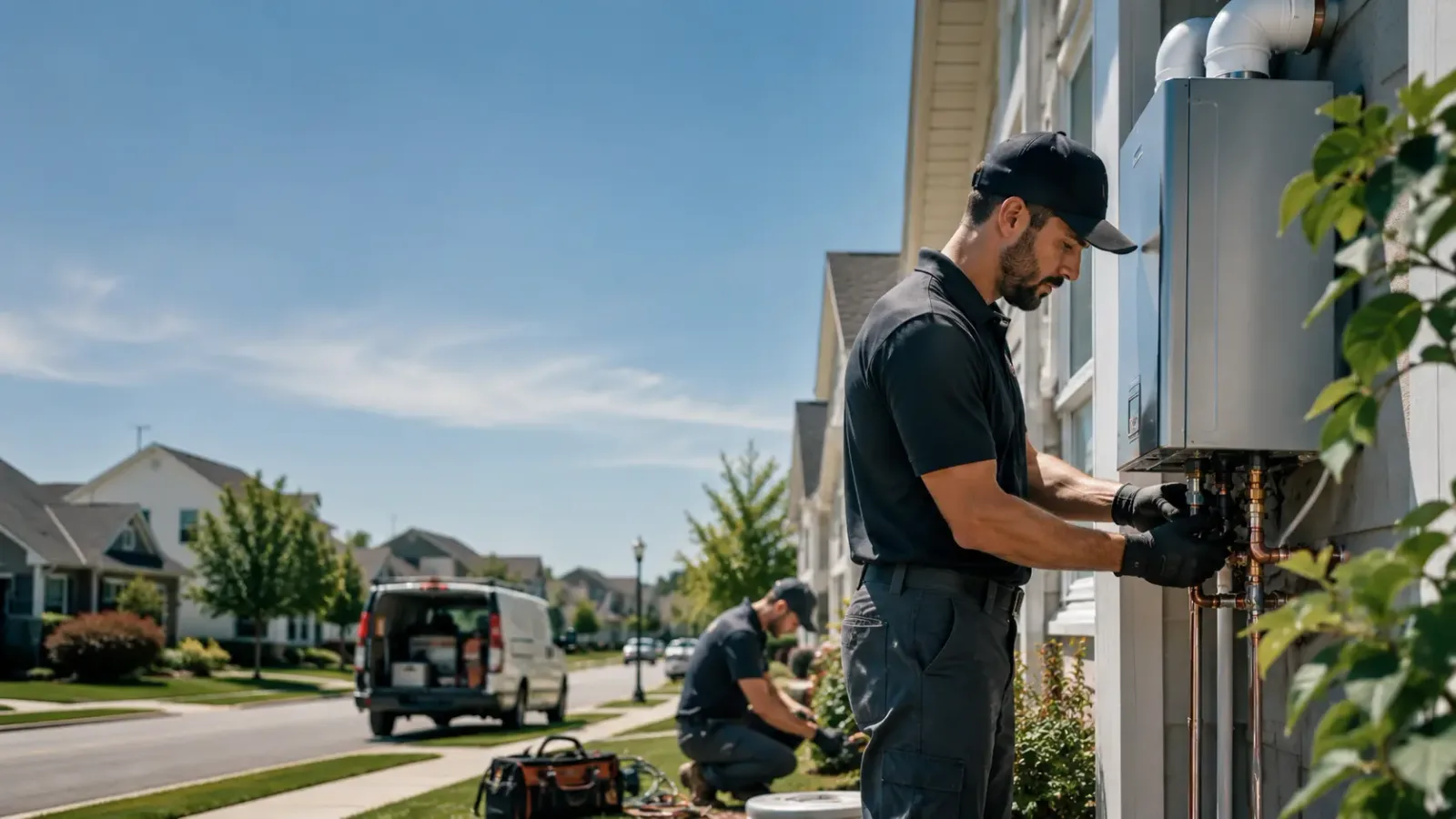 Tankless Water Heater Installation in Kellnersville, WI